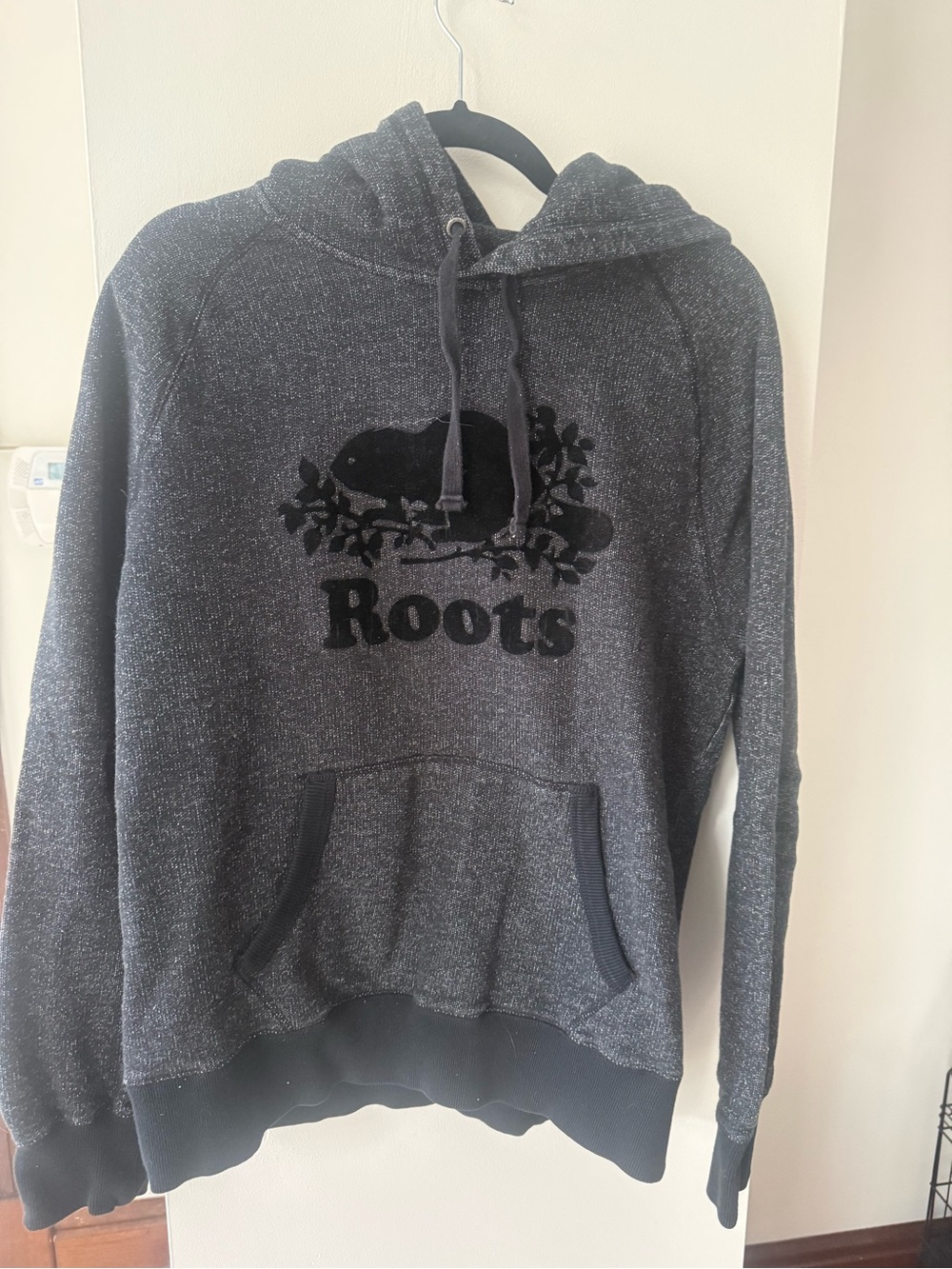 Roots Men's Charcoal Heather Hoodie